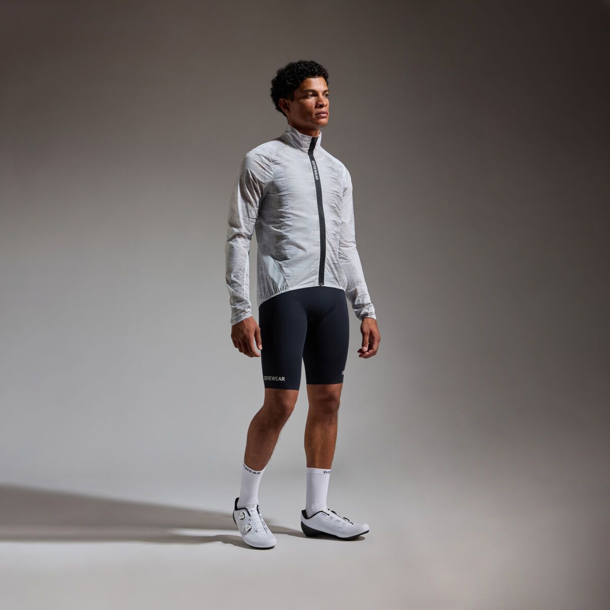 GOREWEAR Spinshift Pixel Windbreaker Herren, strave white/multicolor - Bild 7