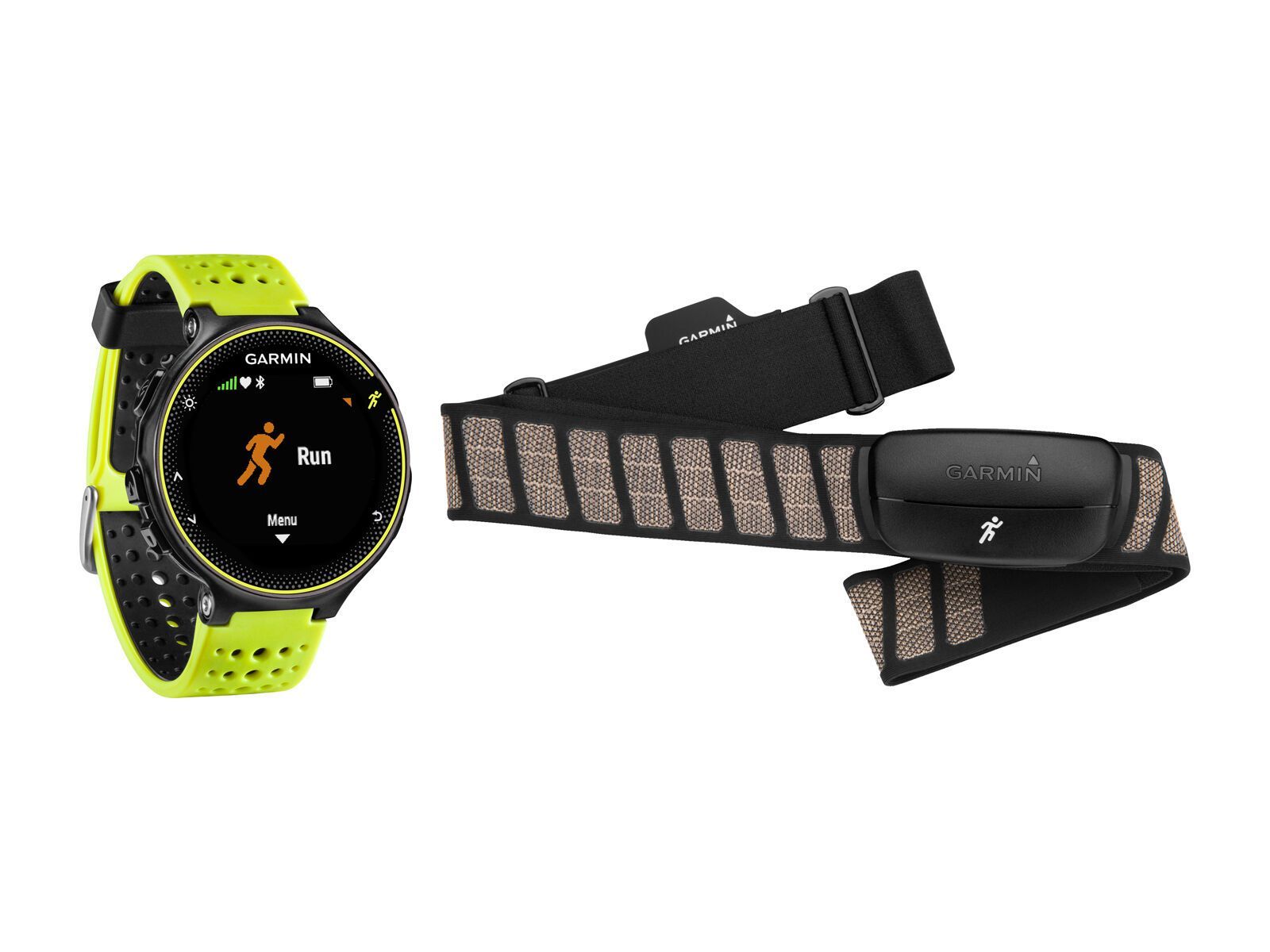 Garmin Forerunner 230 (mit Brustgurt), schwarz/gelb - Bild 2