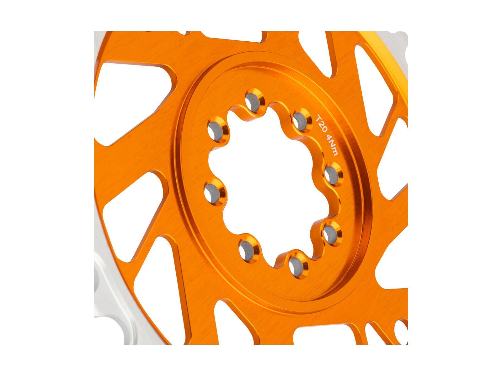 Burgtec 3 mm Offset Thick Thin Chainring SRAM 8-Bolt, iron bro orange - Bild 7