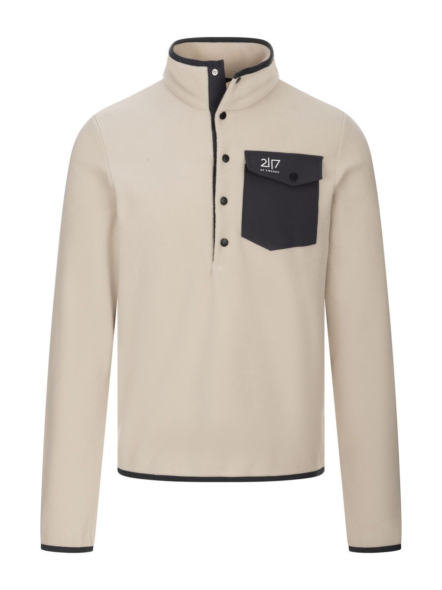 2117 of Sweden Men’s Matsdal Fleece Sweater, beige - Bild 1