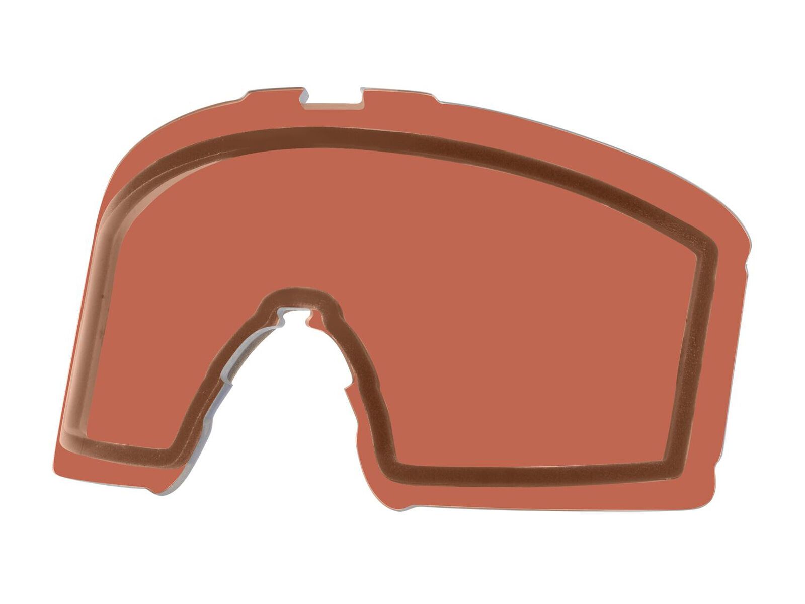 Oakley Line Miner M Replacement Lens, Prizm Snow Garnet - Bild 1