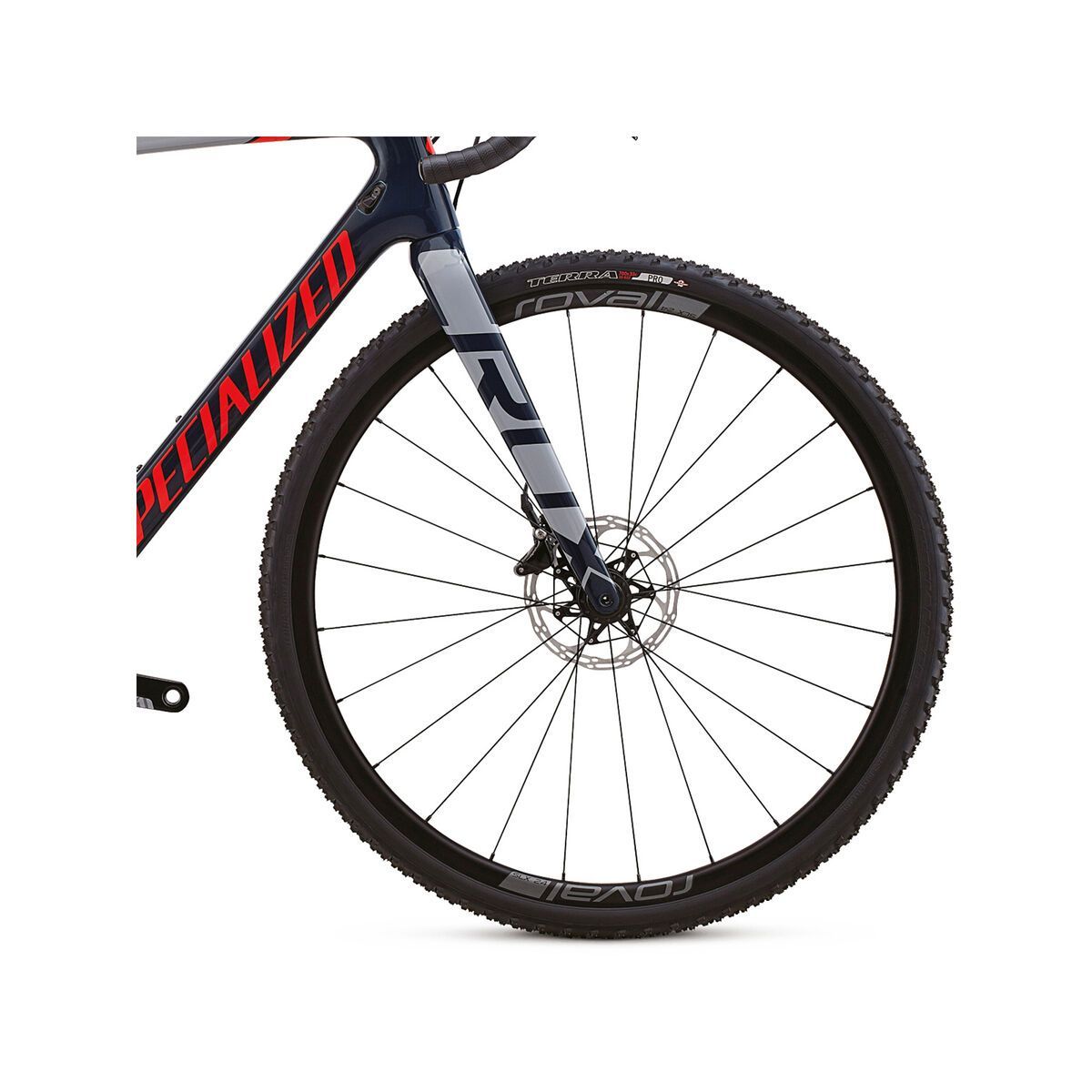 Specialized CruX Elite X1, gloss cast blue/rocket red/cool gray - Bild 4