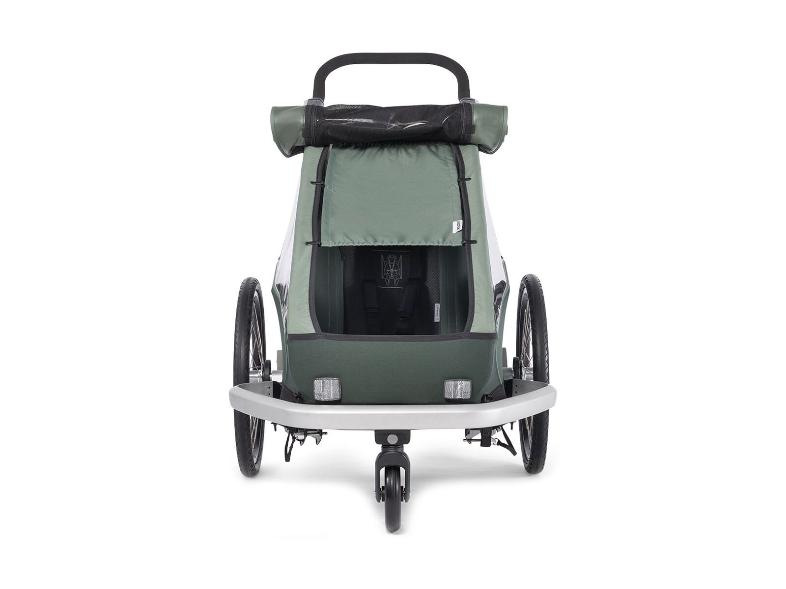 Croozer Sonnenschutz für Kid Einsitzer ab 2014, jungle green - Bild 2