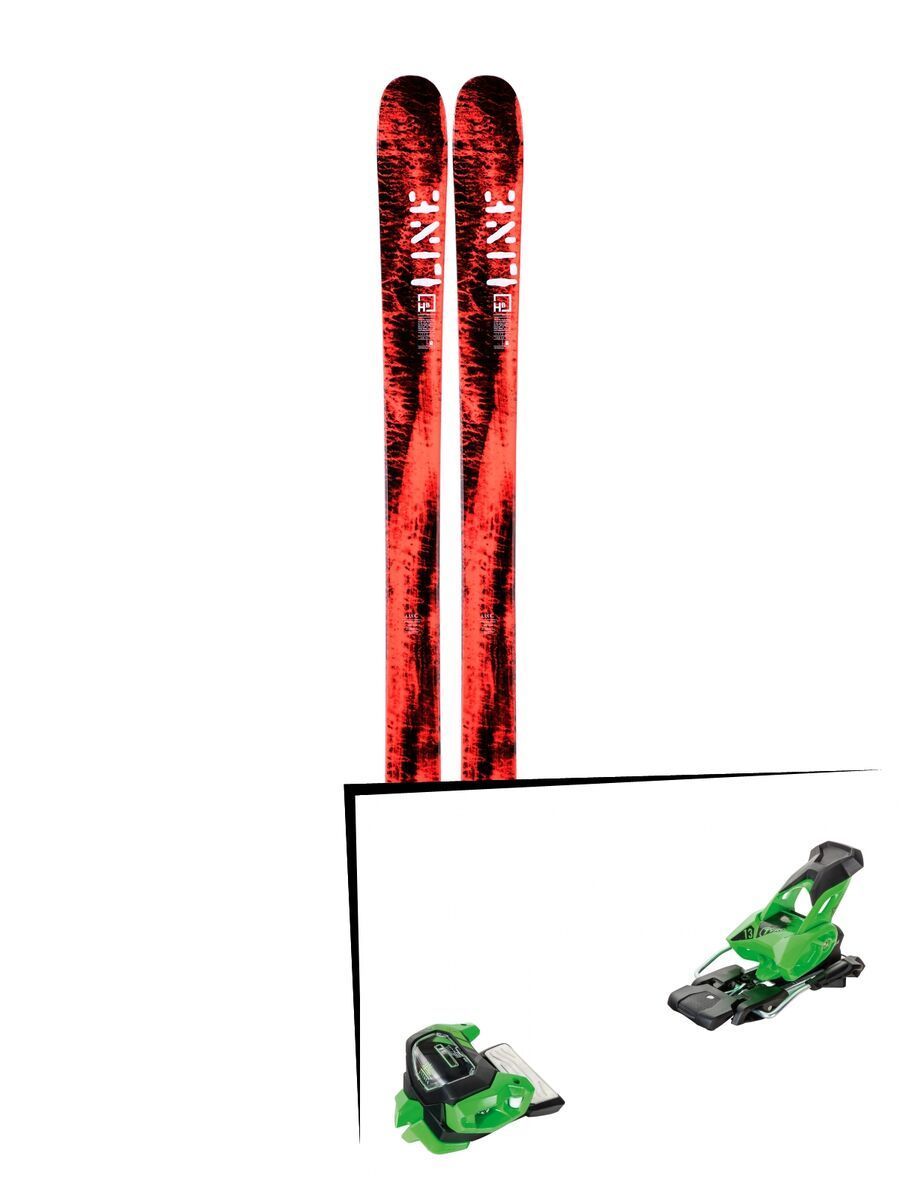 Set: Line Honey Badger 2019 + Tyrolia Attack² 13 GW green - Bild 1