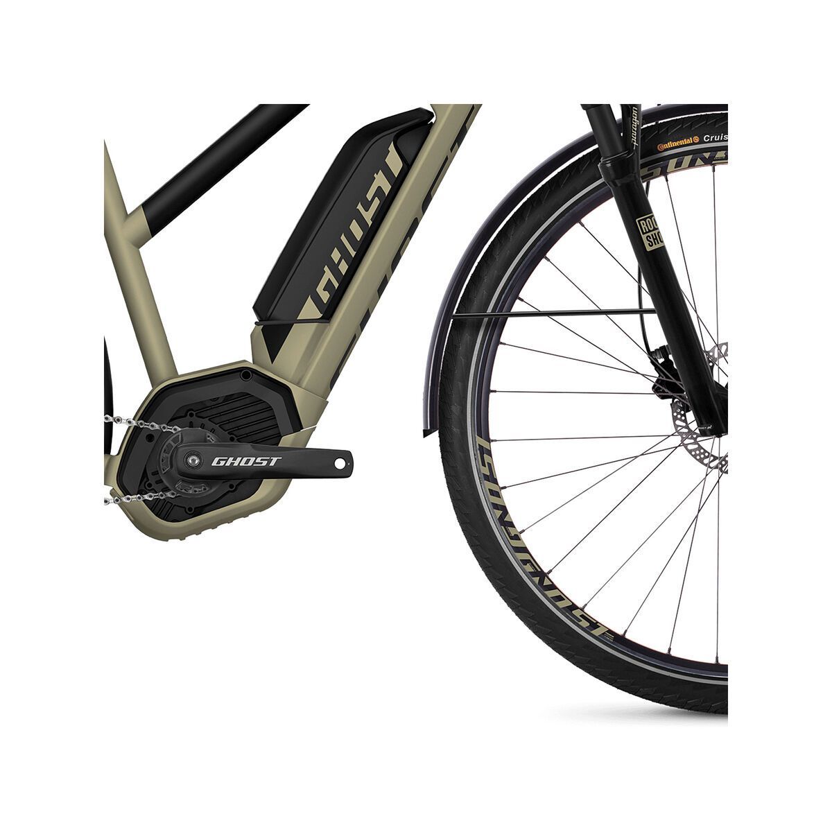 Ghost Hybride Square Trekking B5.8 W AL, ext gold/jet black - Bild 4