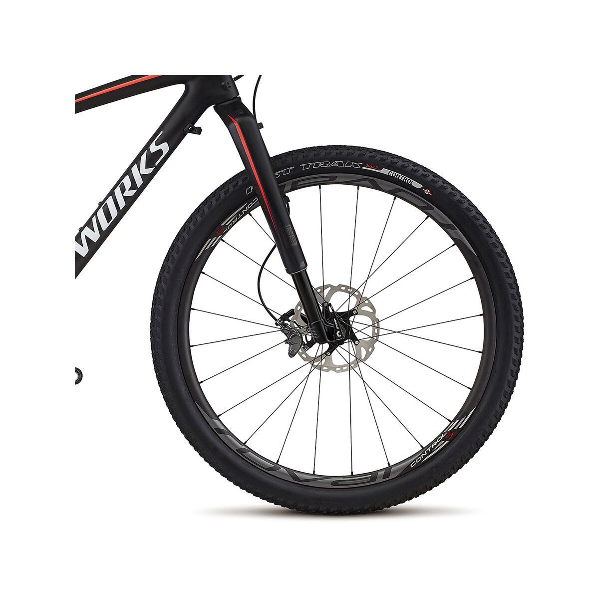 Specialized S-Works Epic HT Carbon Di2 29, satin gloss carbon/white/rocket red - Bild 2