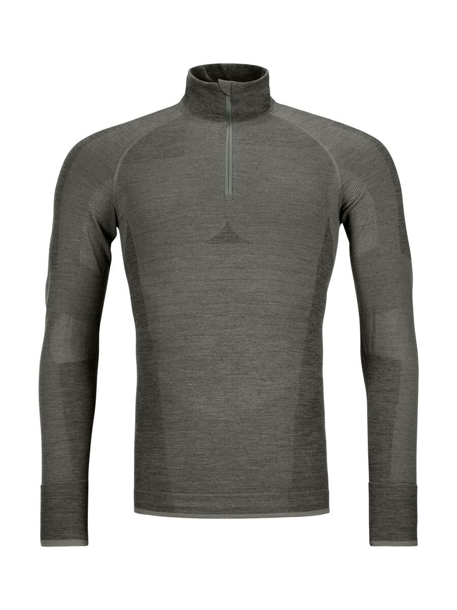 Ortovox 230 Merino Competition Zip Neck M, dark sage - Bild 1