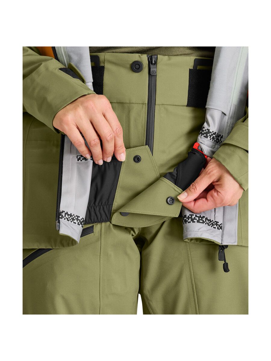 Ortovox 3L Deep Shell Jacket W, wild herbs - Bild 4