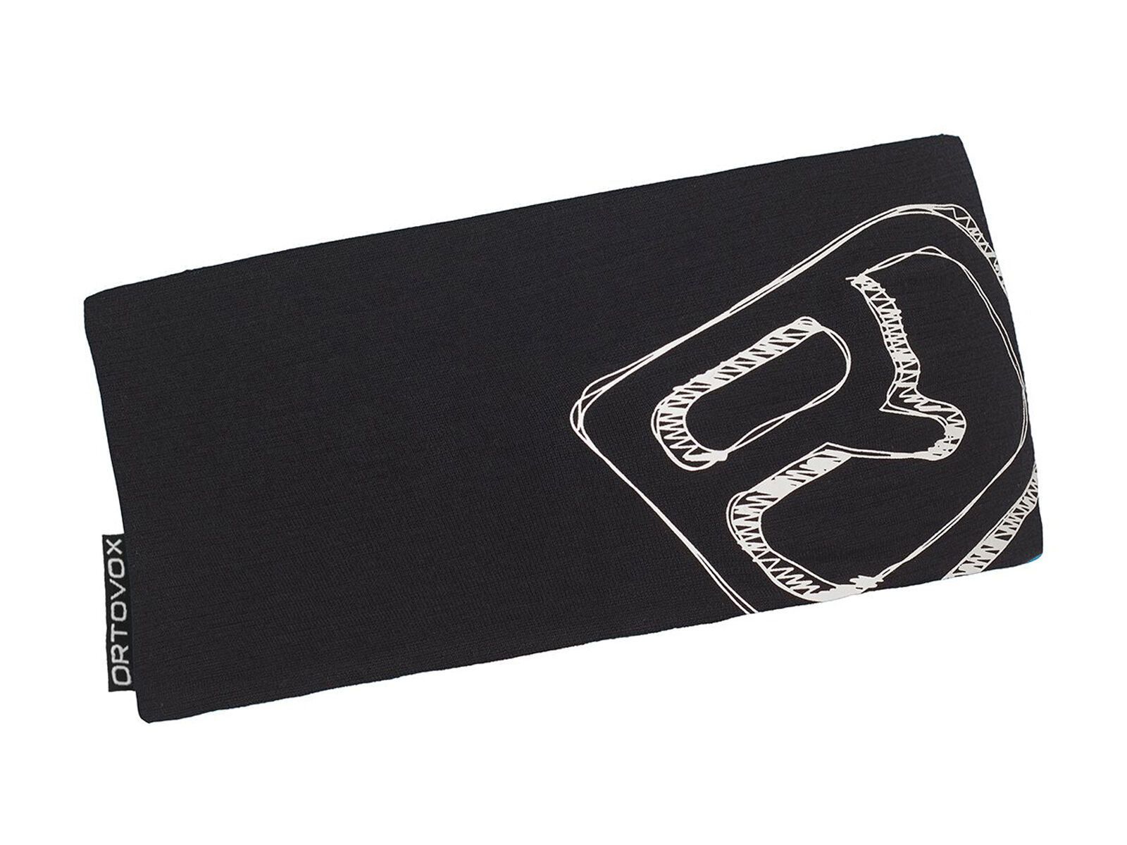 Ortovox 145 Merion Ultra Headband, black raven - Bild 1