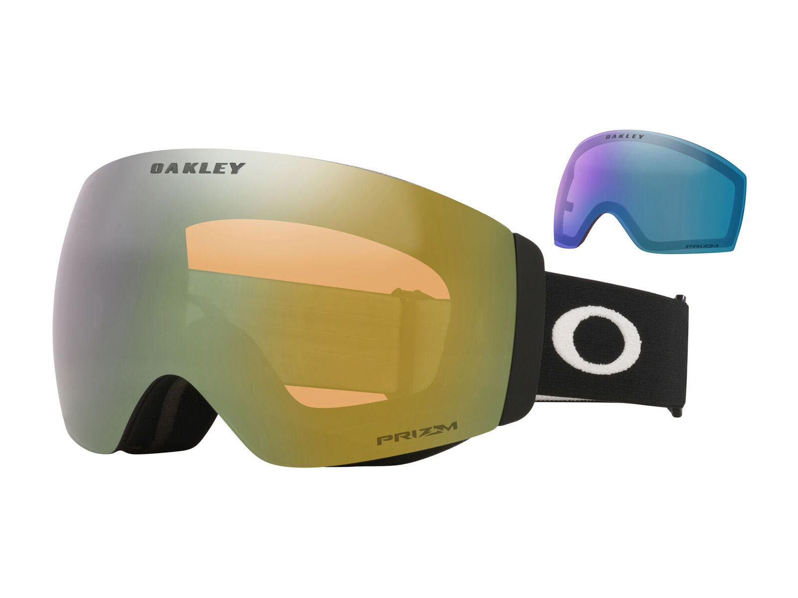 Oakley Flight Deck Pro M, Prizm Sage Gold Iridium & Iced / matte black - Bild 1