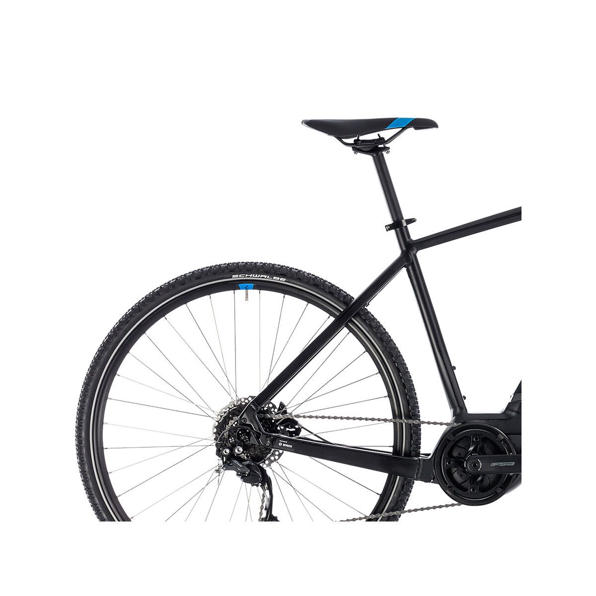 Cube Cross Hybrid ONE 500, black´n´blue - Bild 6