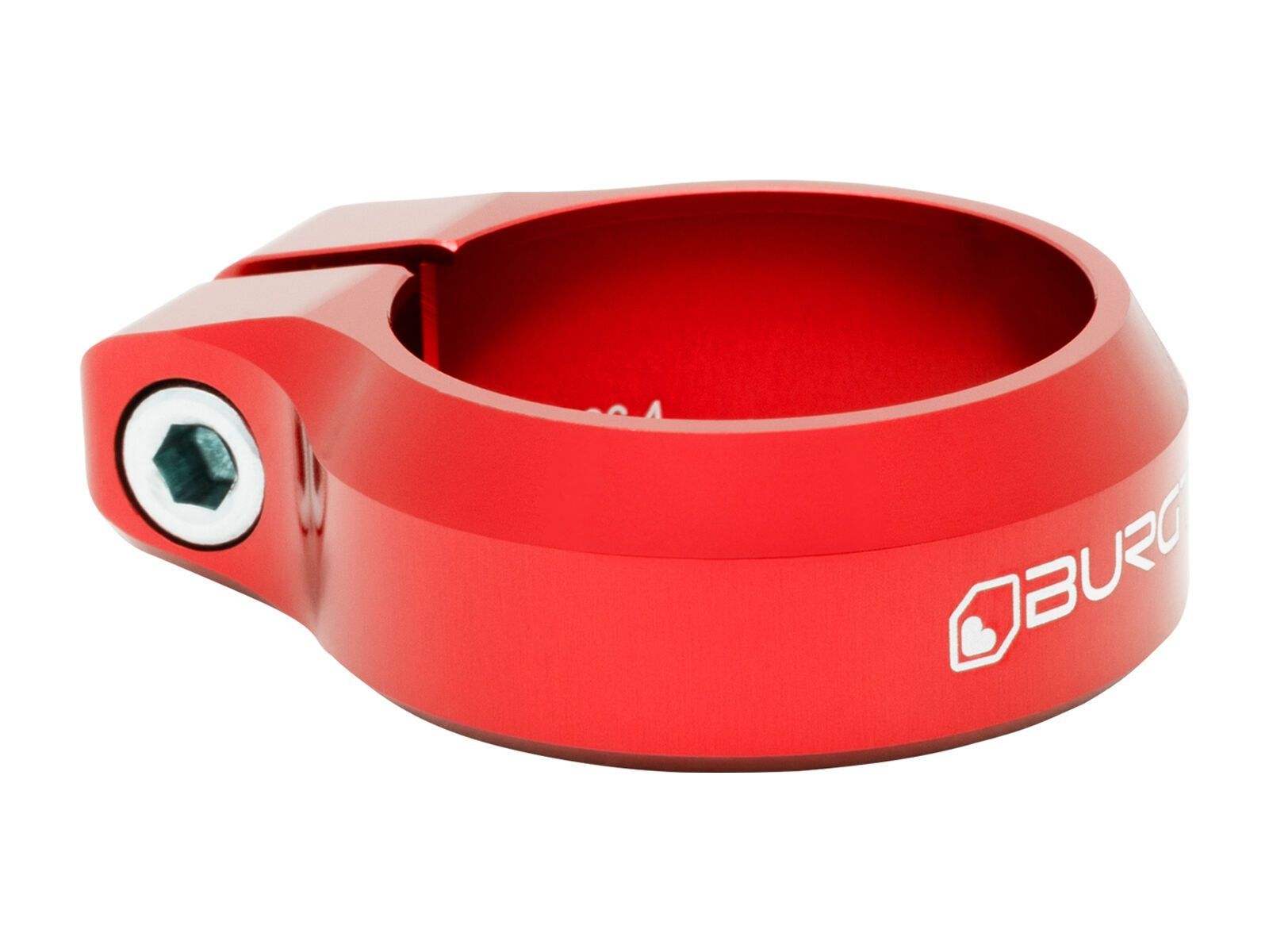 Burgtec Seat Clamp - 36,4 mm, race red - Bild 1