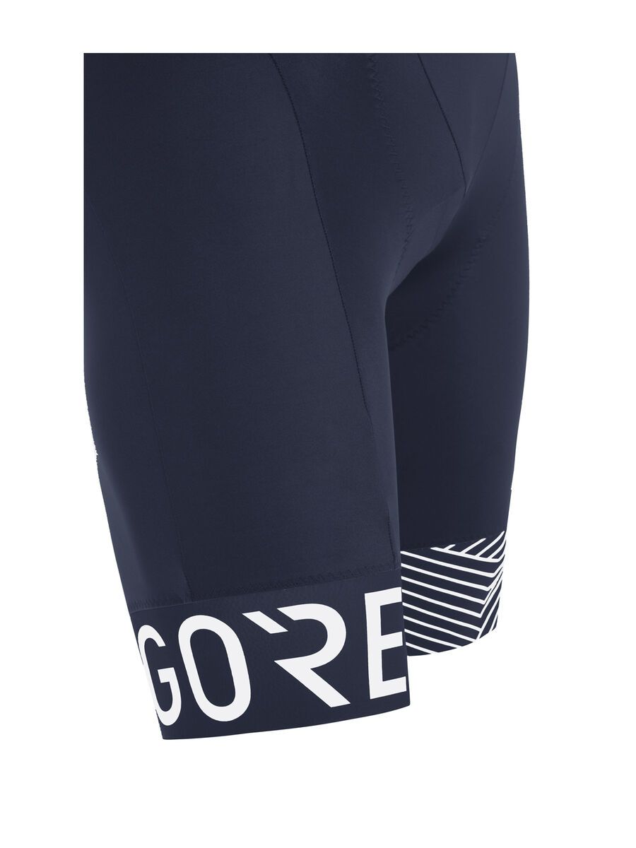 GOREWEAR C5 Opti Kurze Trägerhose+, orbit blue/white - Bild 3