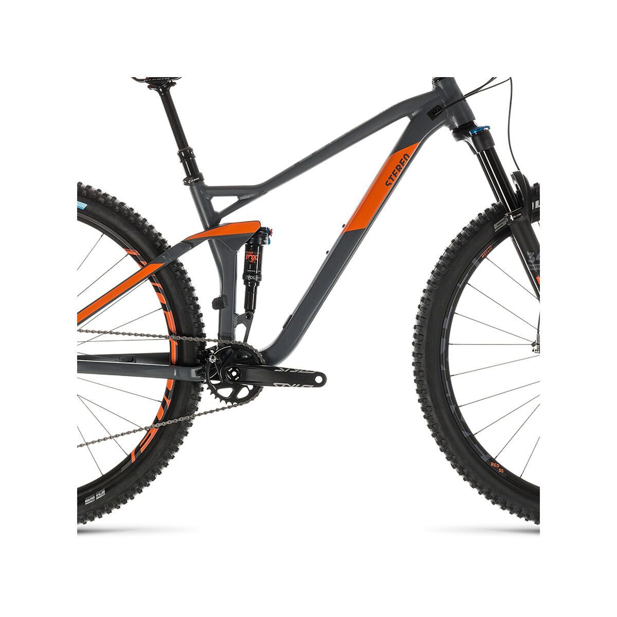 Cube Stereo 120 TM 29, grey´n´orange - Bild 3