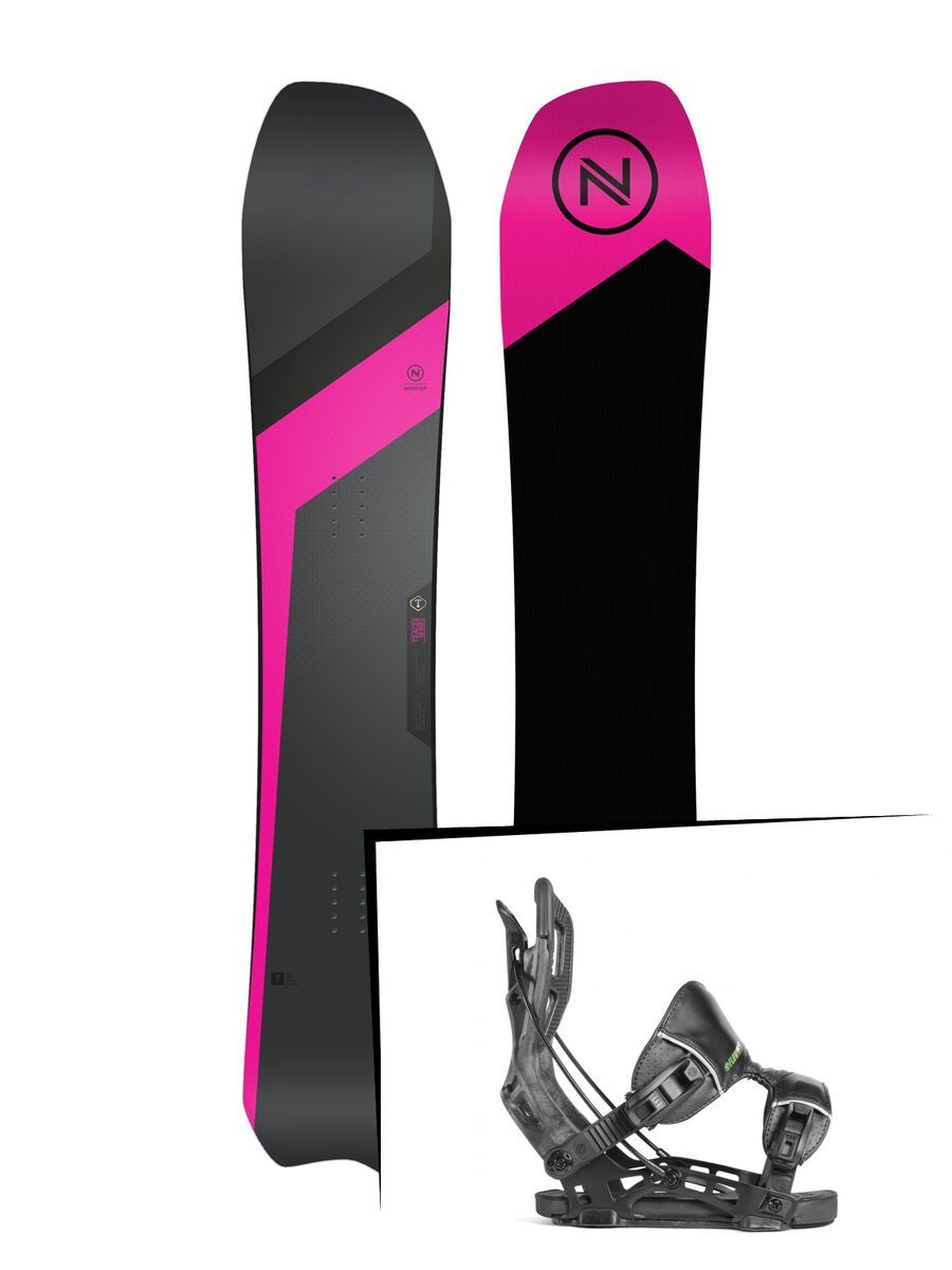 Set: Nidecker Tracer Goofy 2019 + Flow NX2-CX (2226506S) - Bild 1