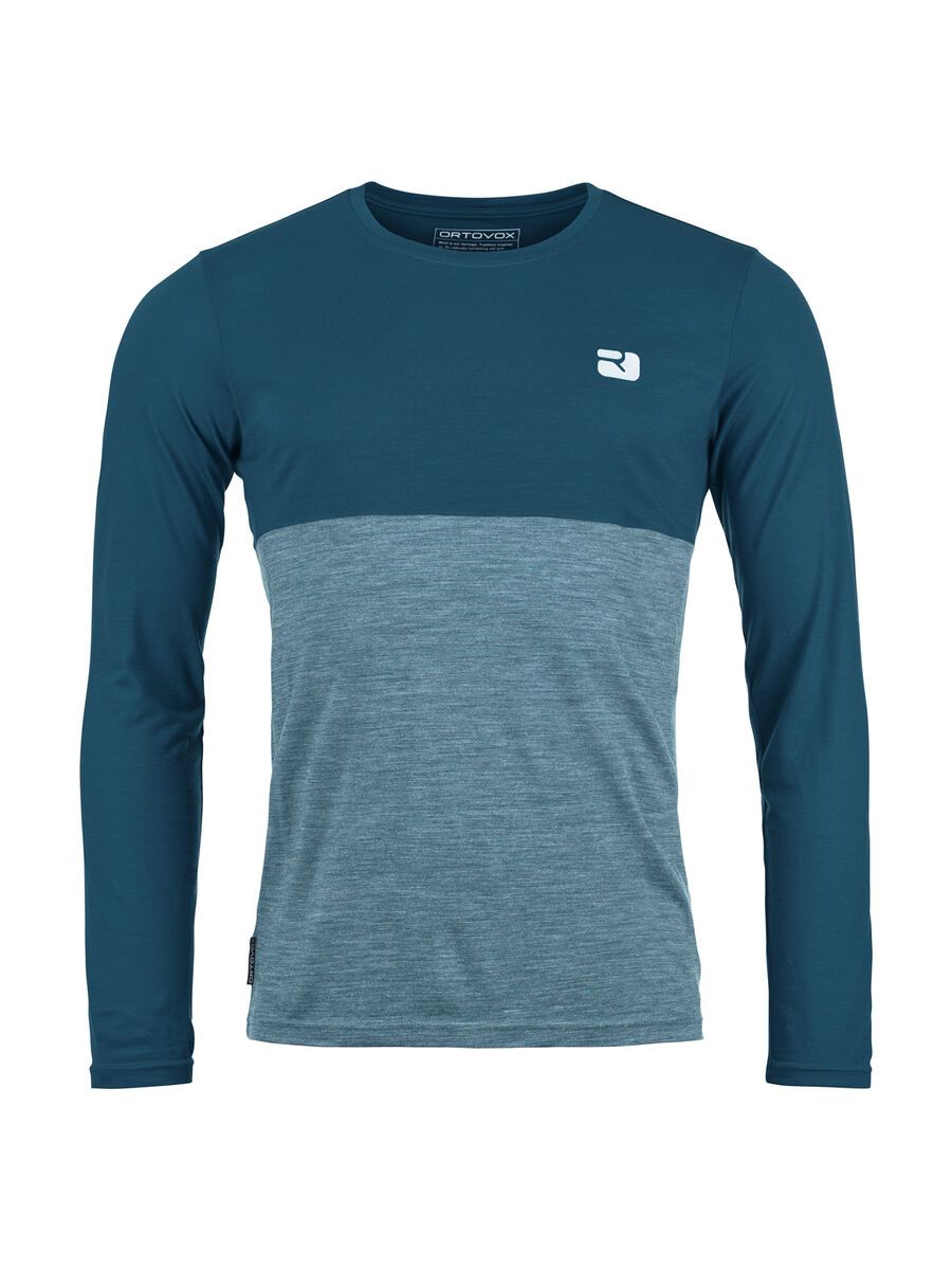 Ortovox 150 Merino Cool Logo LS M, petrol blue - Bild 1