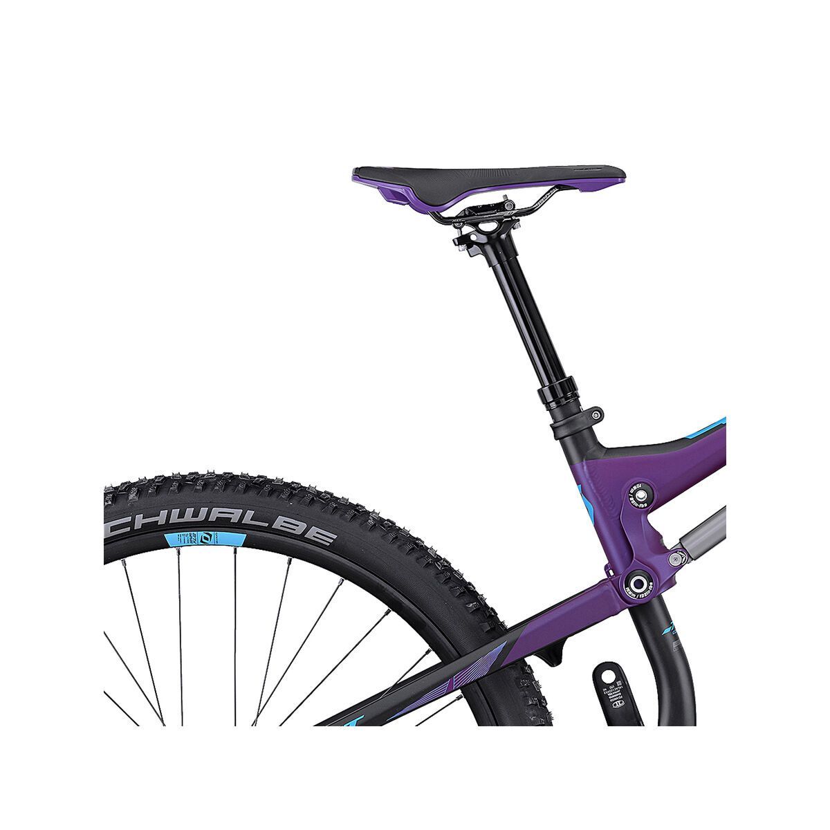 Scott Contessa Genius 710, black/purple/blue - Bild 5