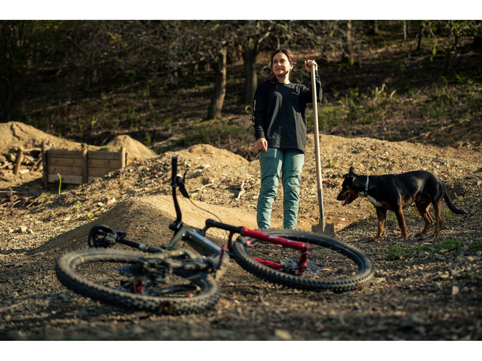 Santa Cruz Bronson C / S / MX, gloss moss/blue - Bild 9