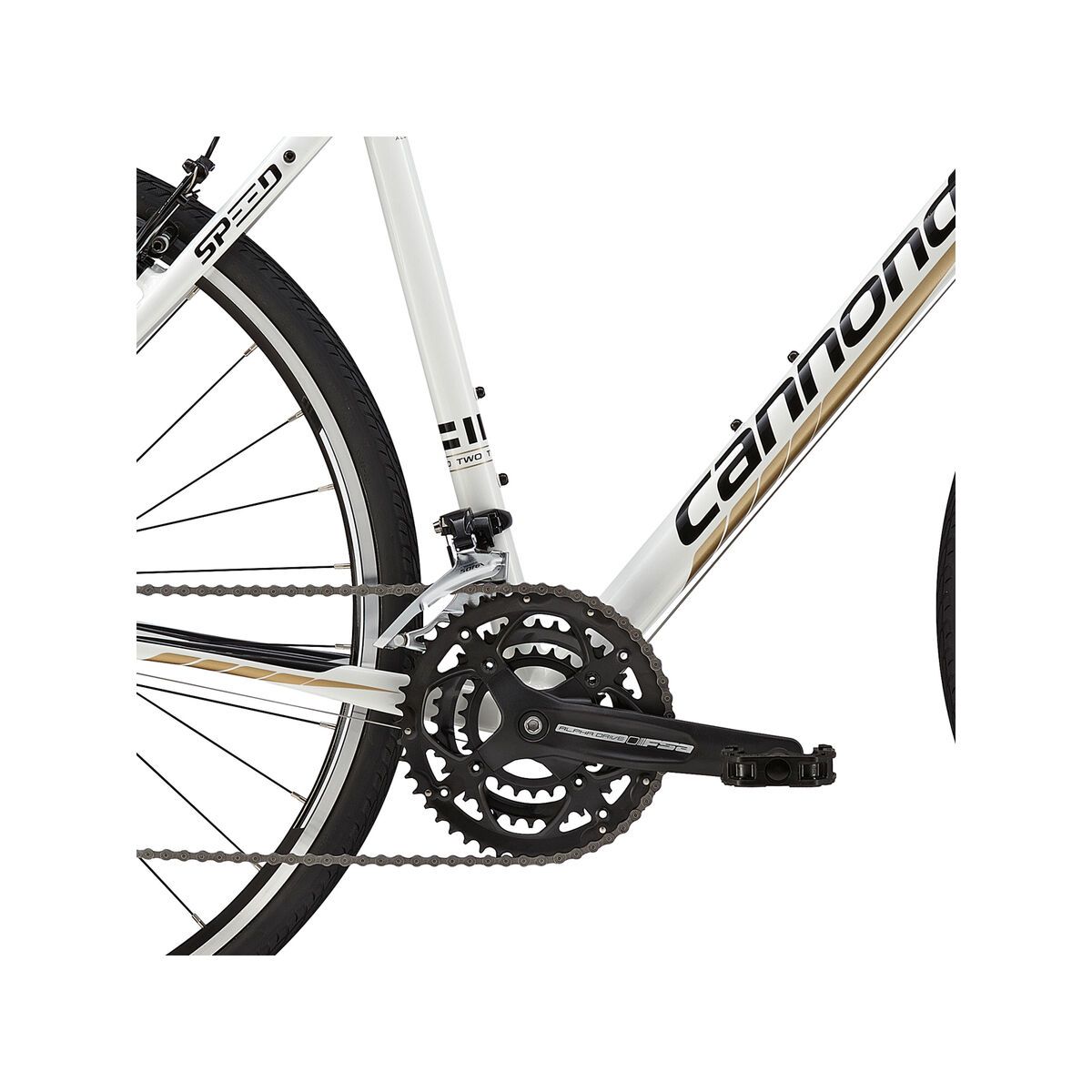 Cannondale Quick Speed 2, magnesium white, with jet black Cannondale Quick Speed 2, magnesium white, with jet black