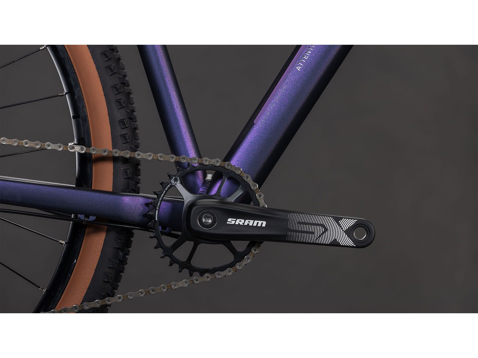 Cube Attention SLX 27.5, purplegalaxy´n´black - Bild 6