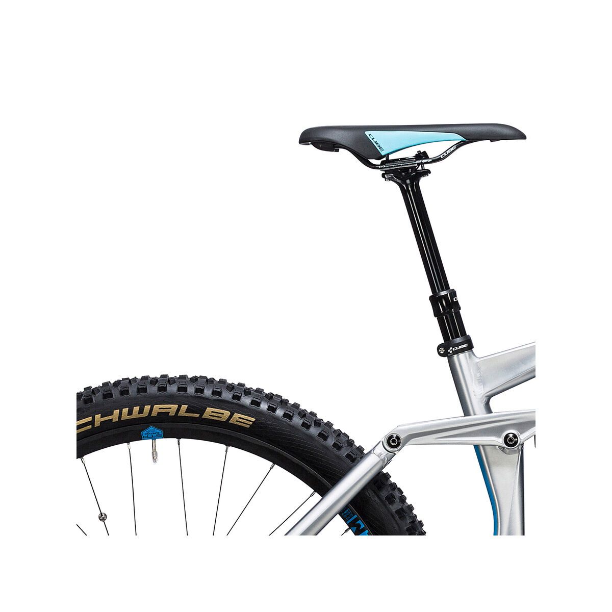 Cube Stereo Hybrid 160 HPA Race 500 27.5, metal´n´blue - Bild 5