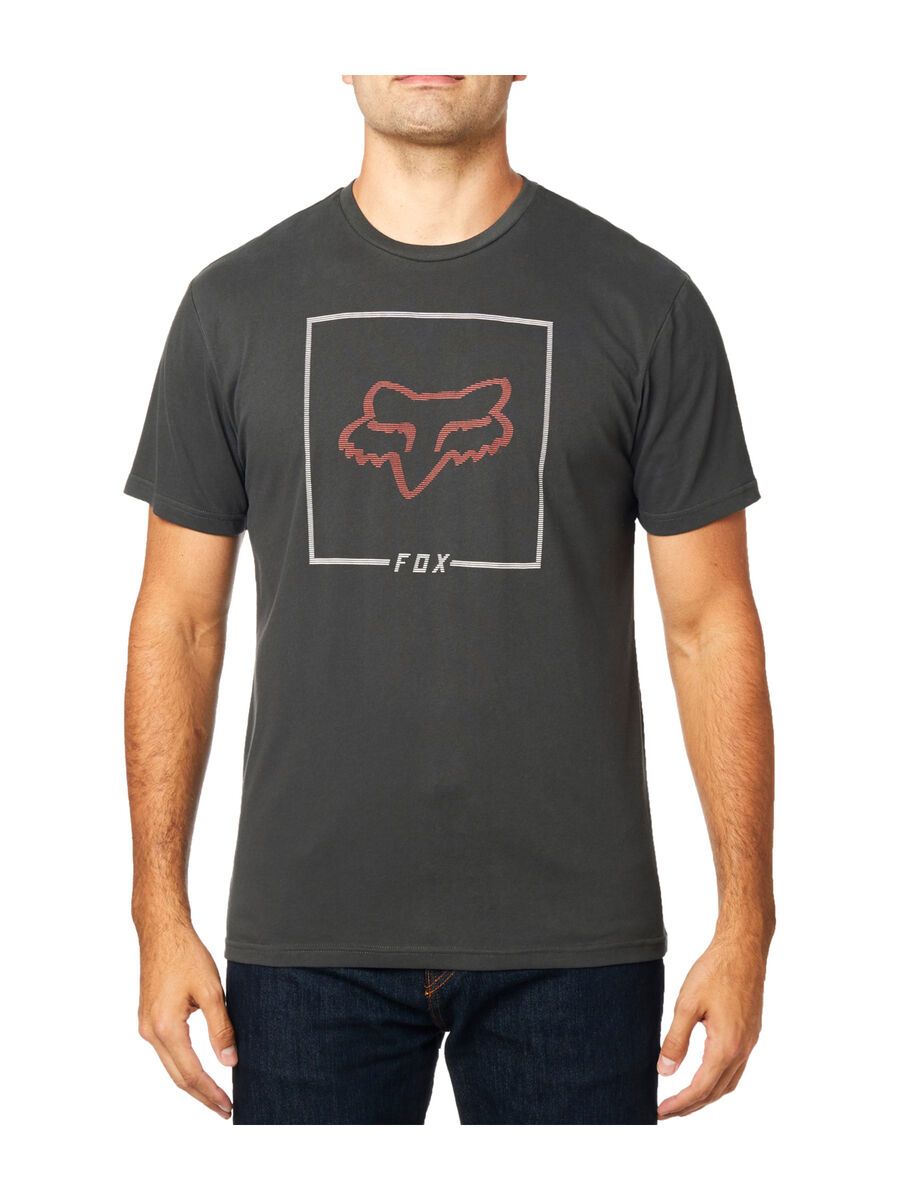 Fox Chapped SS Airline Tee, black/orange - Bild 4