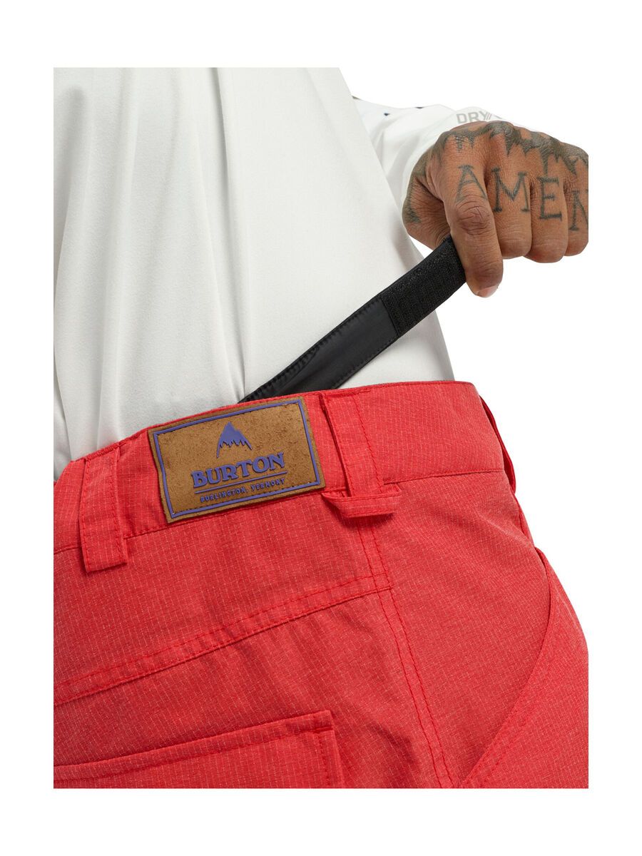 Burton Covert Pant, flame scarlet ripstop - Bild 8