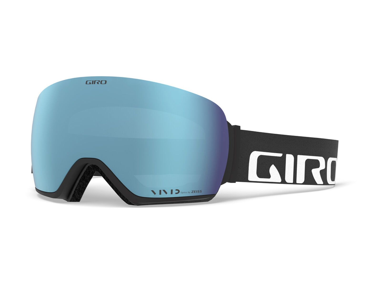 Giro Article inkl. WS, black wordmark/Lens: vivid royal - Bild 1