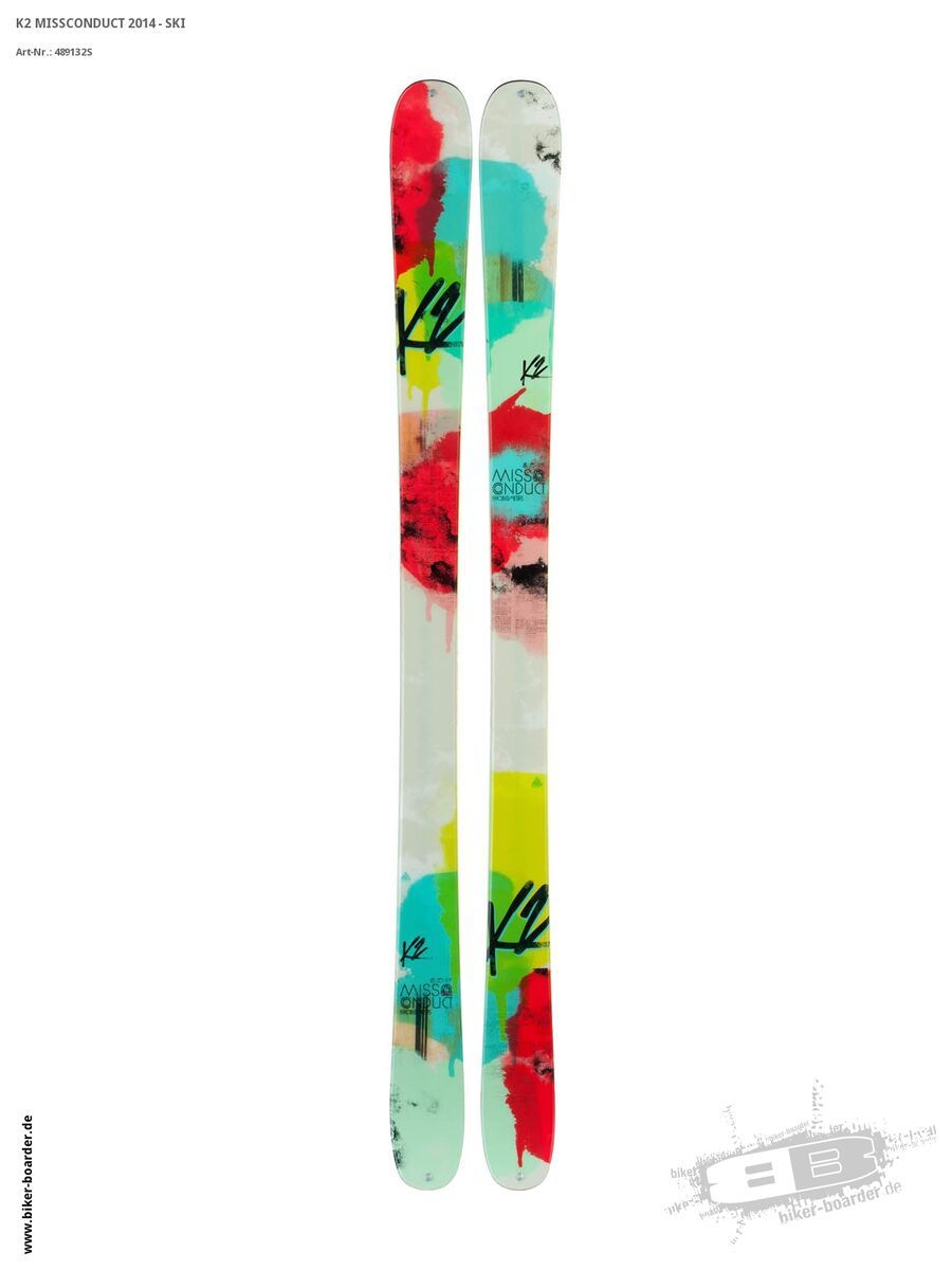 K2 SKI Set: MissConduct 2014 + Marker Free Ten - Bild 2