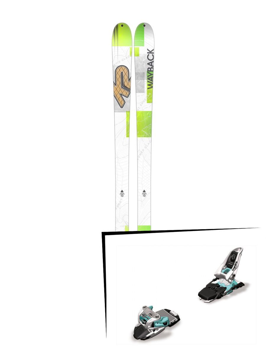 K2 SKI Set: Wayback 88 2016 + Marker Squire 11 - Bild 1