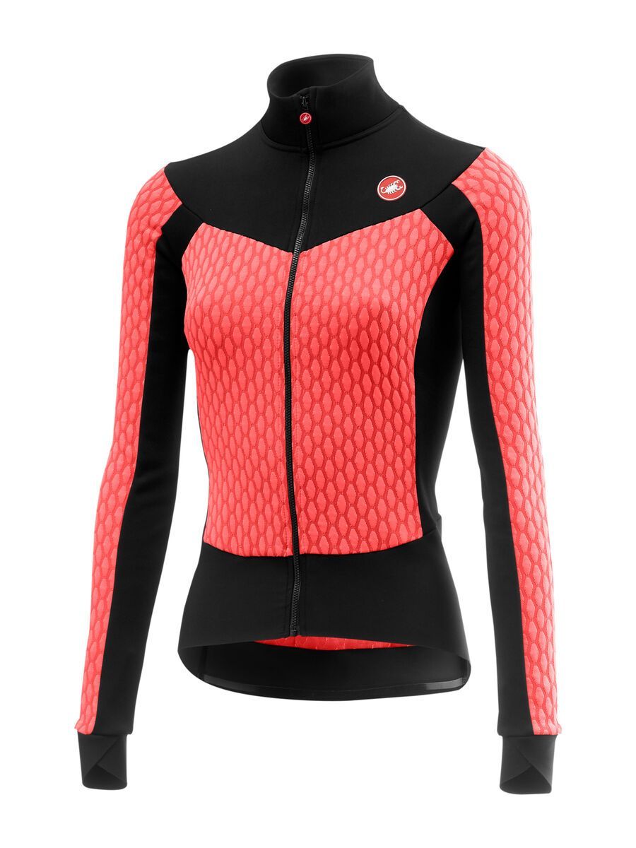 Castelli Sfida W Jersey FZ, brilliant pink black - Bild 1