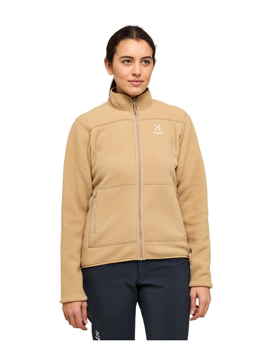 Haglöfs Mossa Pile Jacket Women, sand - Bild 6