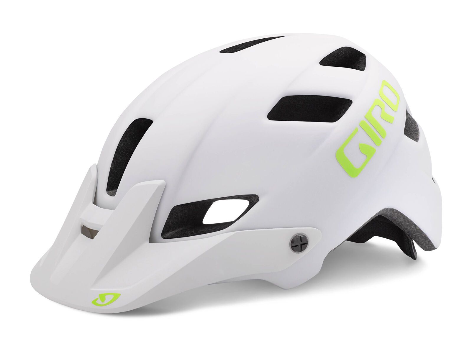 Giro Feature, matte white lime - Bild 1