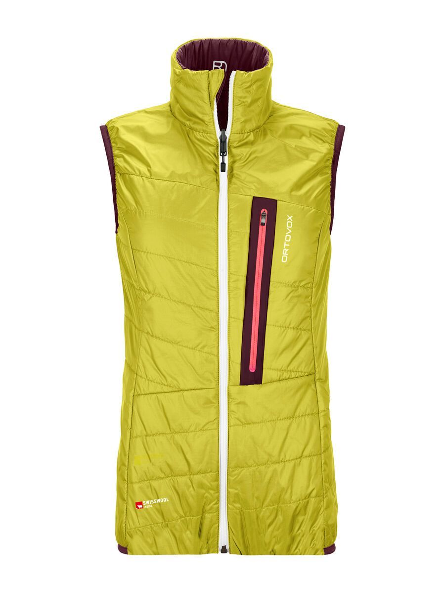 Ortovox Swisswool Piz Grisch Vest W, dark wine - Bild 2