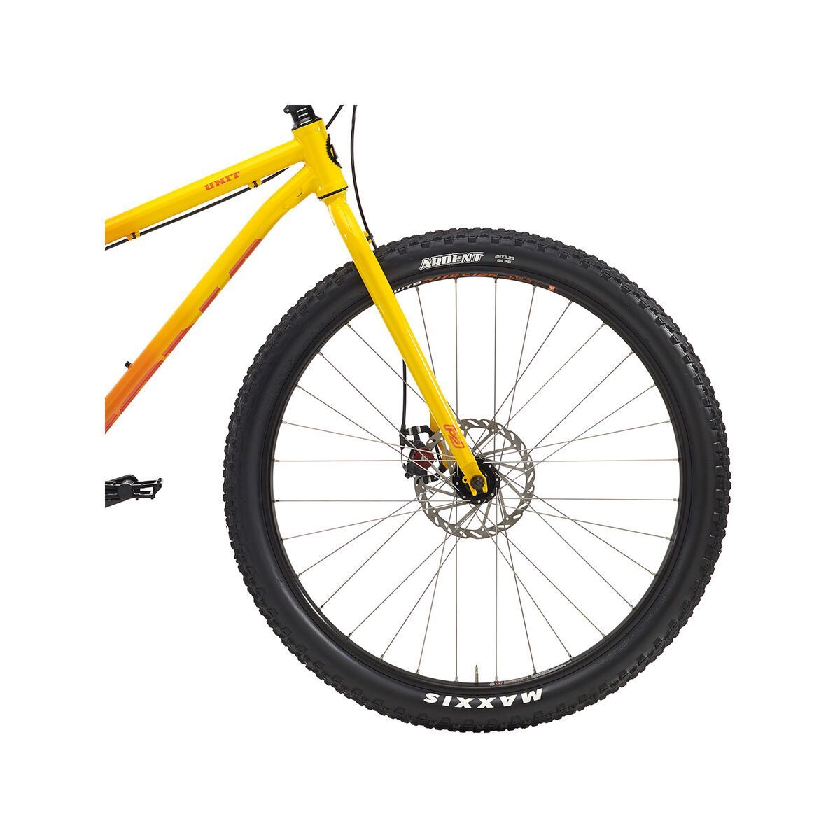 Kona Unit, gloss yellow-orange fade w/ orange decals - Bild 2