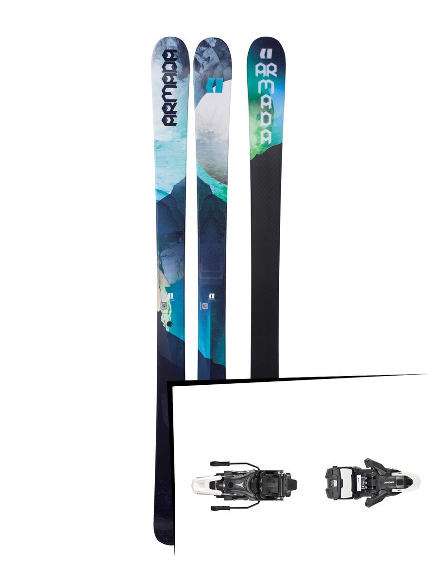 Set: Armada Victa 93 2018 + Atomic Shift MNC 13 black/white - Bild 1