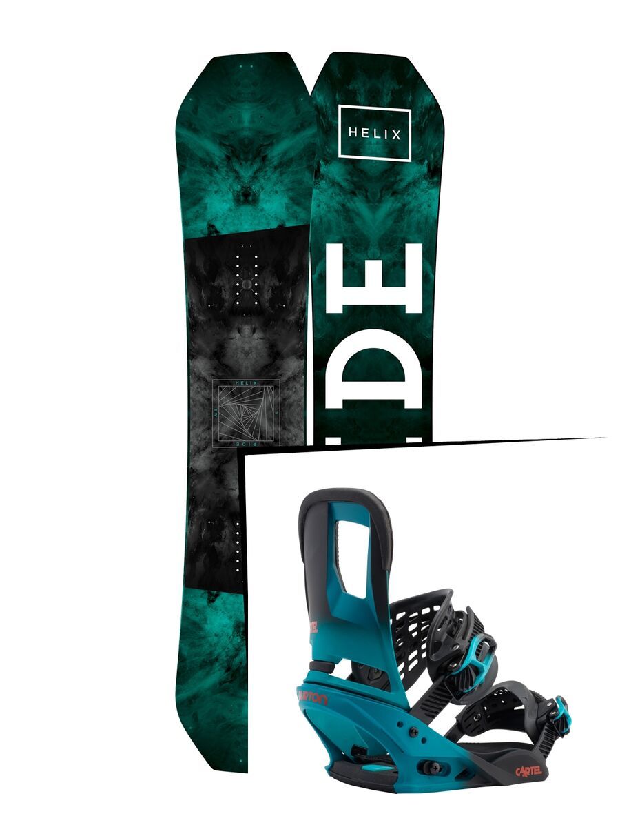 Set: Ride Helix 2017 + Burton Cartel (1712703S) - Bild 1