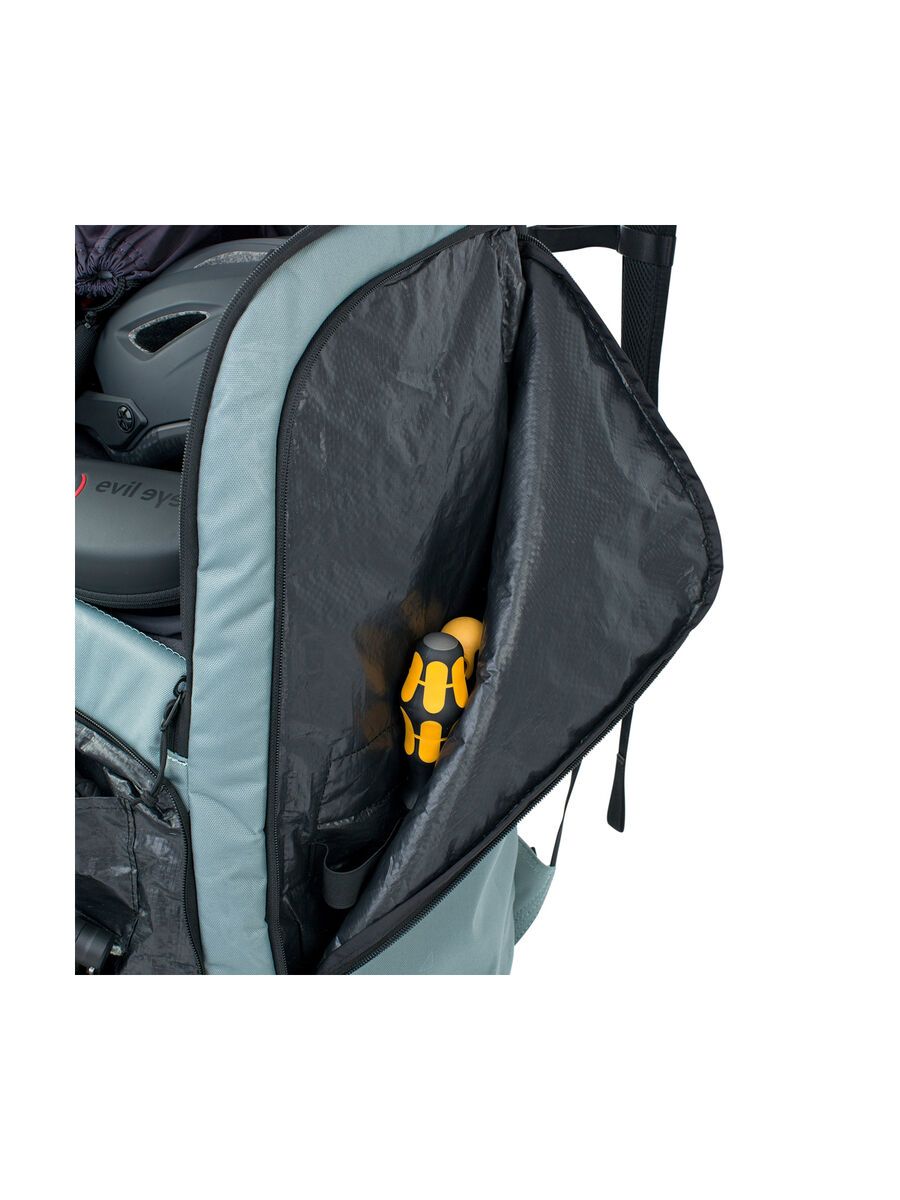Evoc Gear Backpack 90, steel - Bild 8