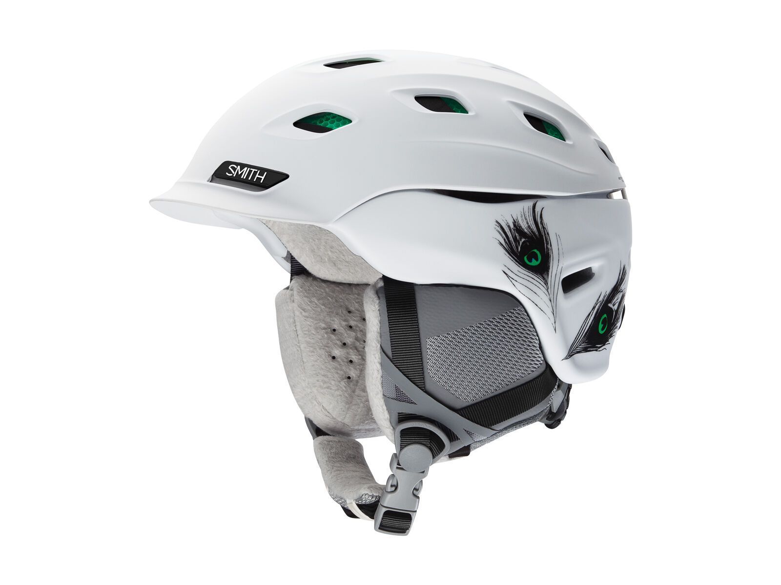 Smith Vantage Womens, matte white feathers - Bild 1