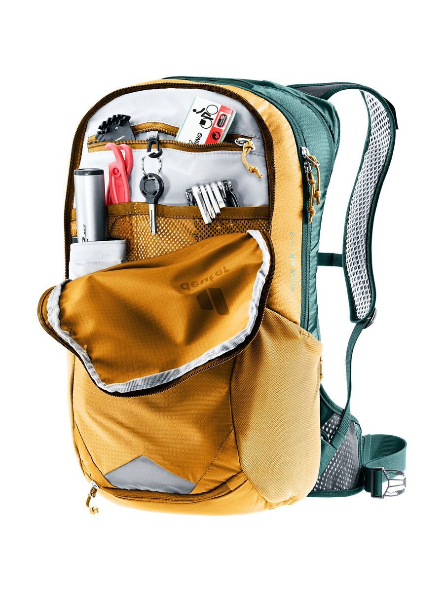 Deuter Race Air 14+3, cinnamon-deepsea - Bild 11