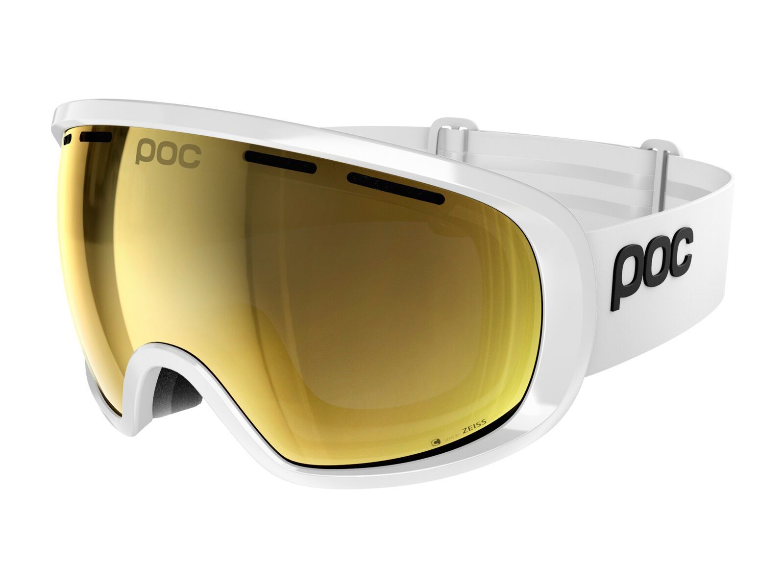 POC Fovea Clarity, hydrogen white/Lens: spektris gold - Bild 1