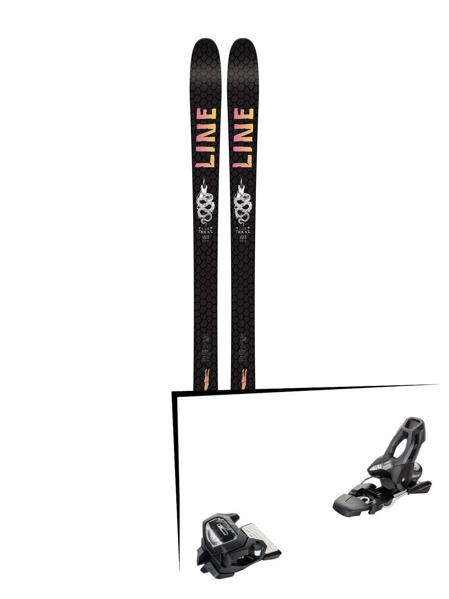 Set: Line Tigersnake 2018 + Tyrolia Attack² 11 GW solid black - Bild 1