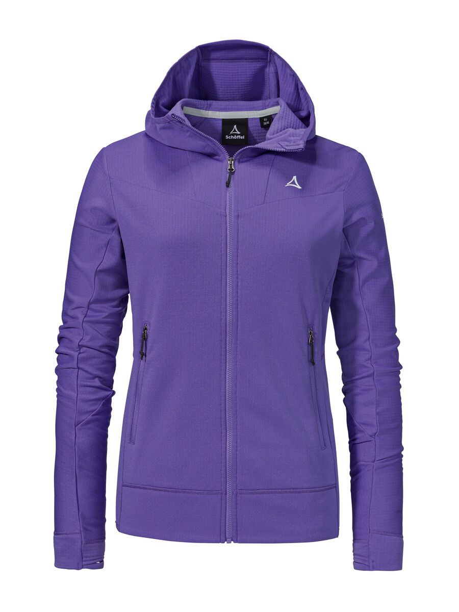Schöffel Fleece Hoody Style Blaueis WMS, purple power - Bild 1