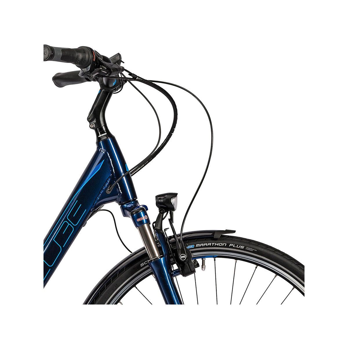 Cube Travel Hybrid Pro 400 Easy Entry, darkblue´n´flashblue - Bild 5