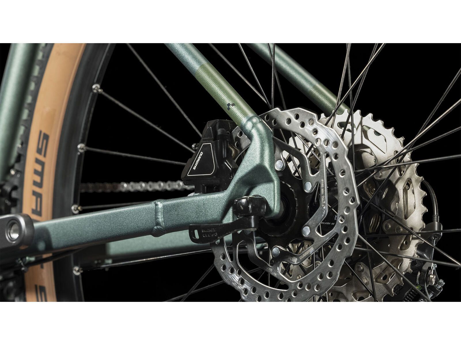 Cube Access WS Race 29, sparkgreen´n´olive - Bild 4