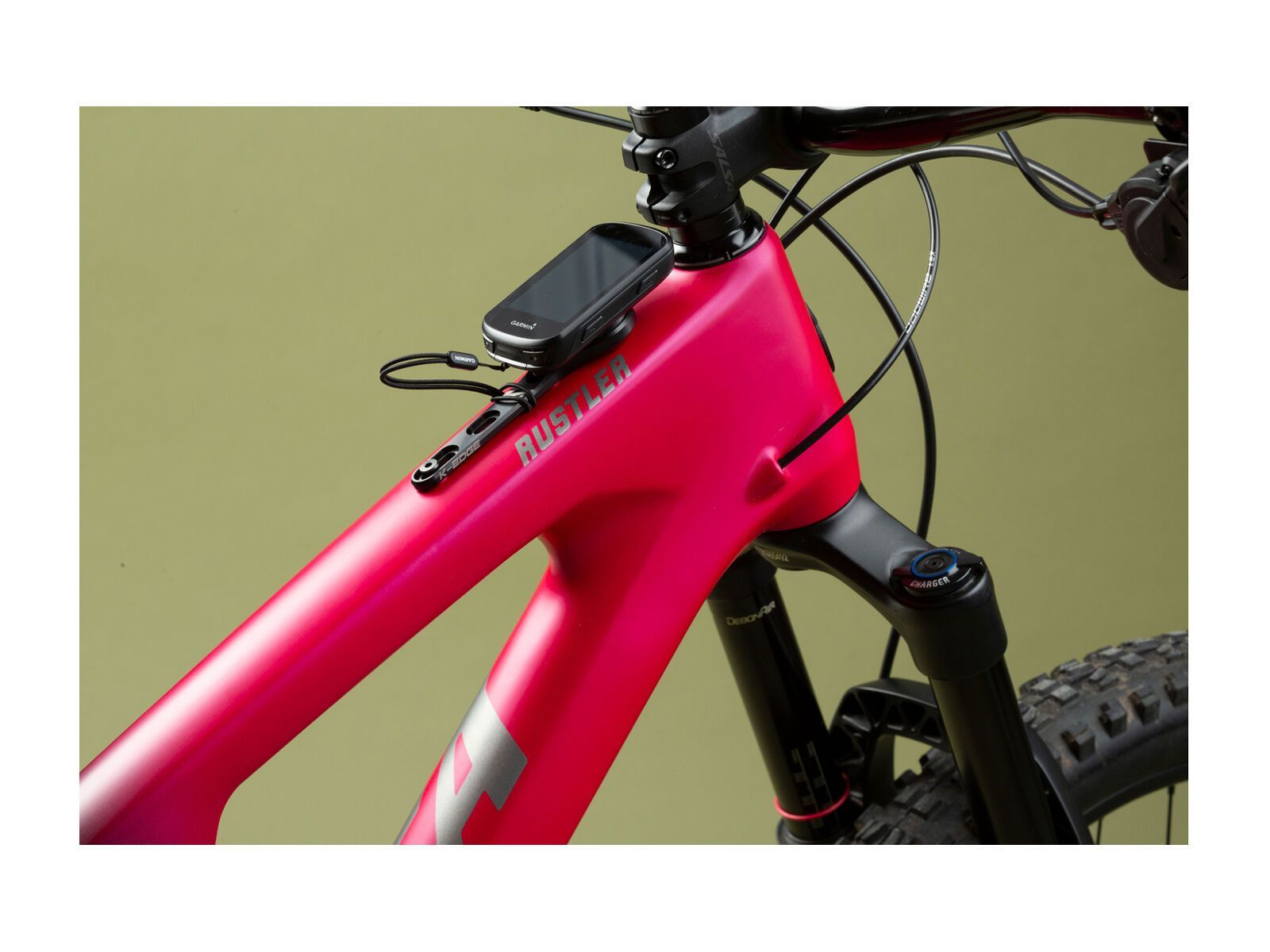 K-Edge Top Tube Mount Garmin, black - Bild 3