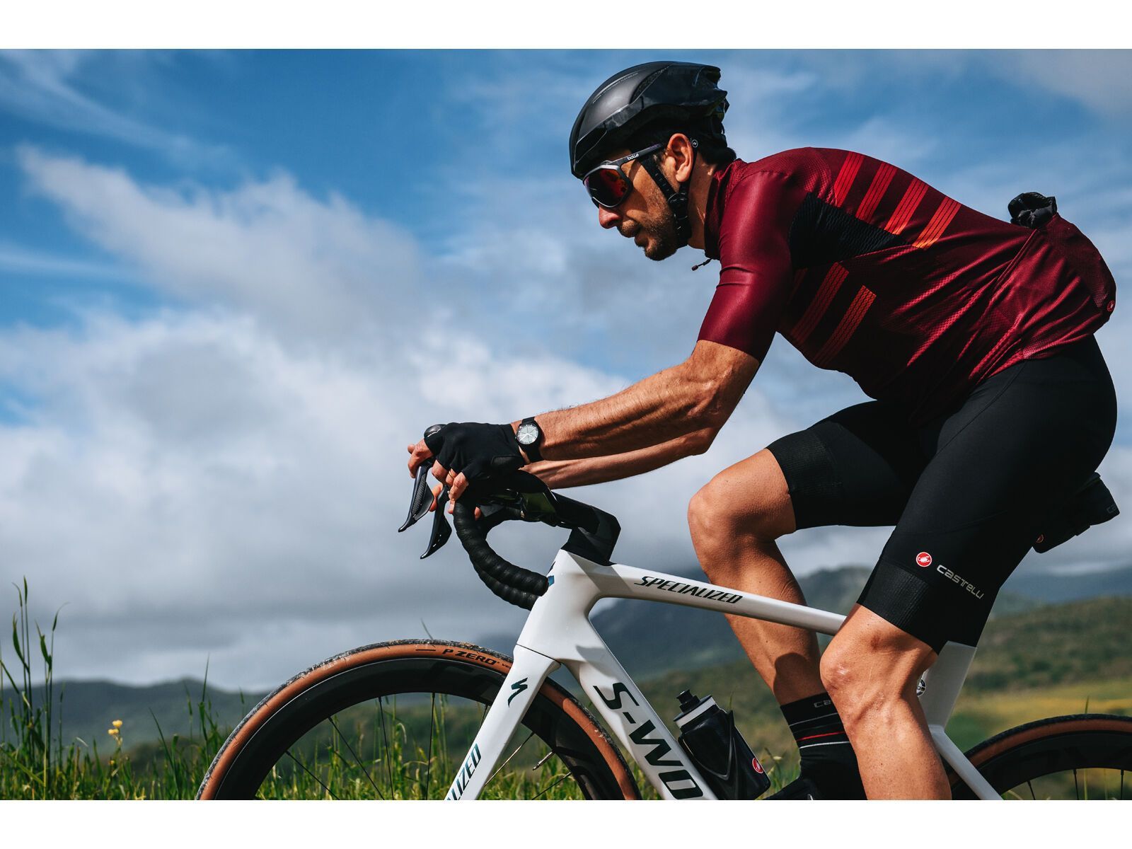 Castelli Endurance Pro Jersey, bordeaux/red-orange - Bild 9