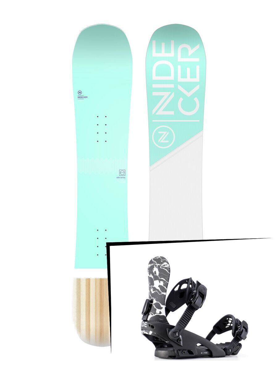 Set: Nidecker Elle 2019 + Ride Fame (2305184S) - Bild 1