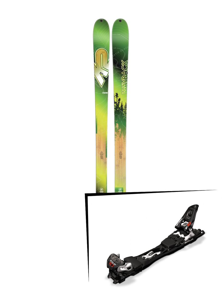 Set: K2 SKI Wayback 88 ECOre 2017 + Marker F 10 Tour (1685472S) - Bild 1