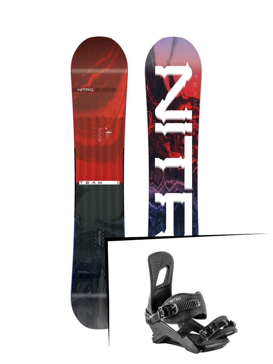 Set: Nitro Team Gullwing Wide 2019 + Nitro Rambler dark night - Bild 1